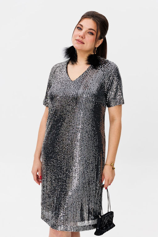 Платье ANELLI 1797 серебро