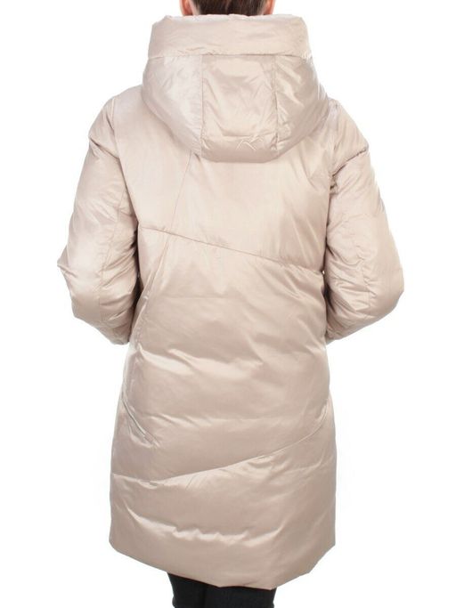 GWD21530P BEIGE Пальто зимнее женское PURELIFE (200 гр. холлофайбер) - Fashion фото 5
