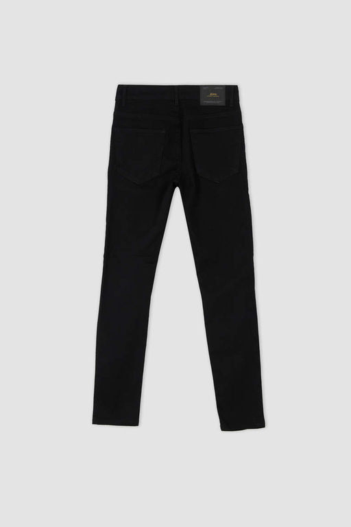 Супероблегающие джинсовые брюки с нормальной талией и очень узкими штанинами - Defacto фото 11