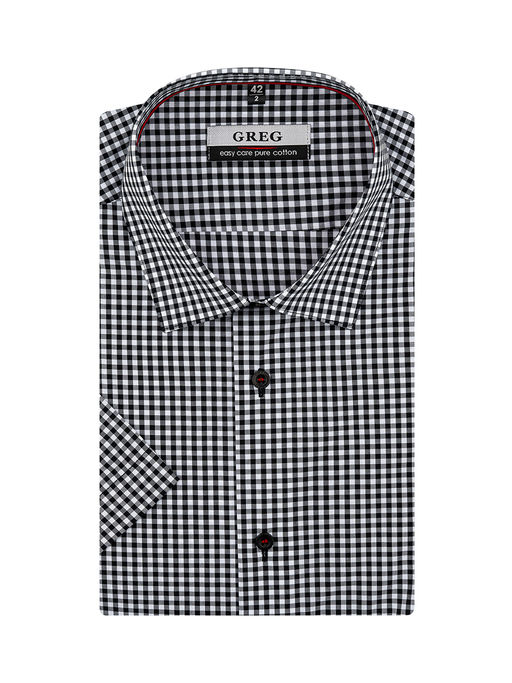 Сорочка мужская короткий рукав GREG 135/201/051/Z/1p  фото 2