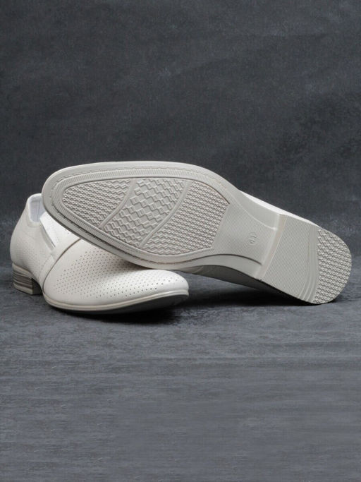 C202-1 WHITE Полуботинки мужские (натуральная кожа)