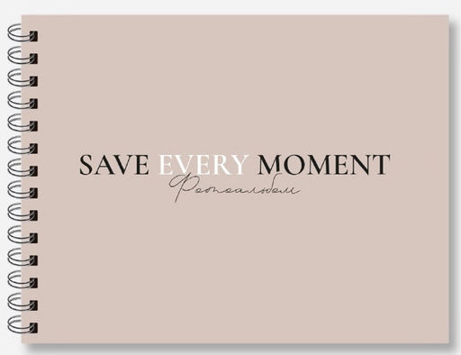 Фотоальбом "Save every moment", brown (24,5 х 19 см)