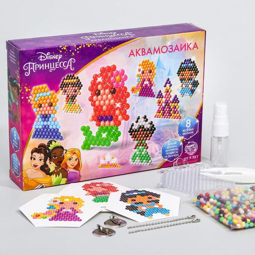 Аквамозаика, Принцессы, 8 фигурок - Disney фото 2
