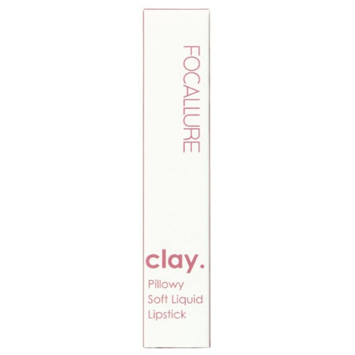 FOCALLURE Помада для губ жидкая суперстойкая Clay Pillowy Soft тон 103 розовый, 2 г  фото 4