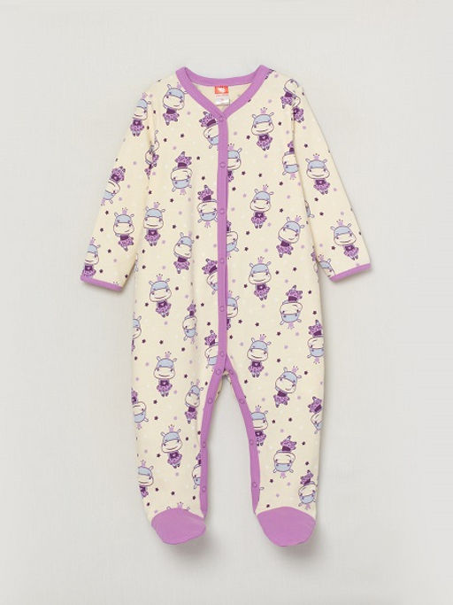 CRB wear/CWNG 90041-21-281 Комбинезон для девочки, экрю/Ex.Cherubino  фото 6