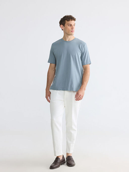 Regular Fit Basic Erkek Dry Touch Ti??rt