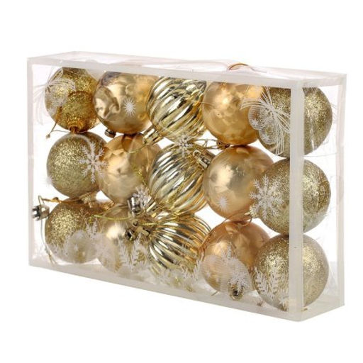 Елочные шары 15 штук 5 см / B-2580 /уп 96/ - Галеонтрейд фото 4