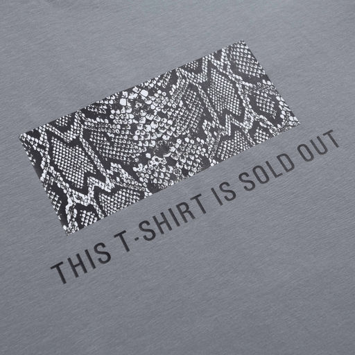 Футболка из хлопка Модная перезагрузка (серая) - Charutti фото 6