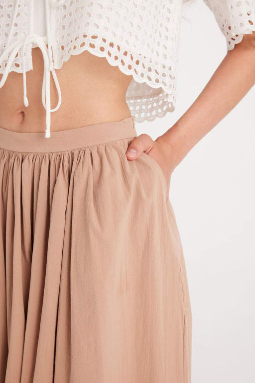 Макси-юбка из поплина Manuka x DeFacto  фото 12
