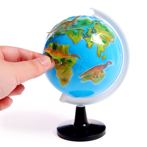 Развивающий набор Глобус - изучаем мир динозавров - Эврики фото 10