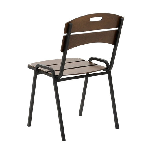 Набор садовой мебели Бистро, 4 стула, круглый стол, коричневый - Simaland фото 8