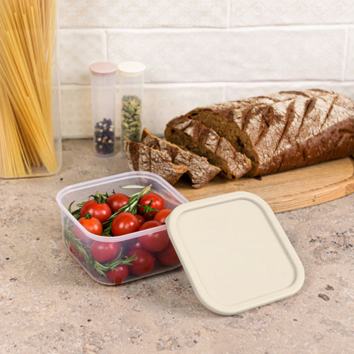 Контейнер д/продуктов Sugar&Spice Vanilla квадратный 0.4л с гибкой крыш. арт.SE167910005