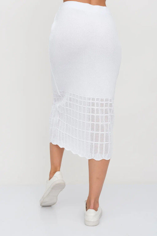 ЗЛАТА Юбка И 019/белый