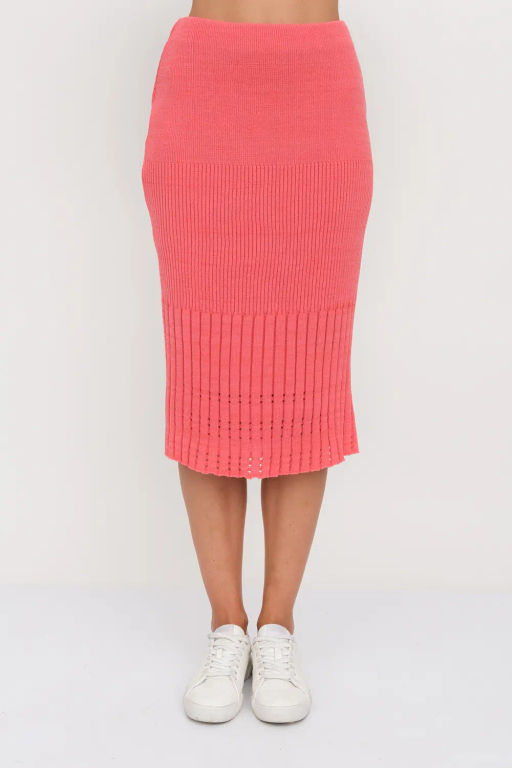 ЗЛАТА Юбка И 014 дл/коралл