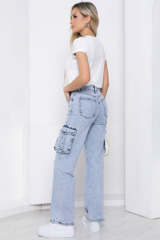 Джинсы Артемиса (голубые) Б8608 - Lt collection фото 6