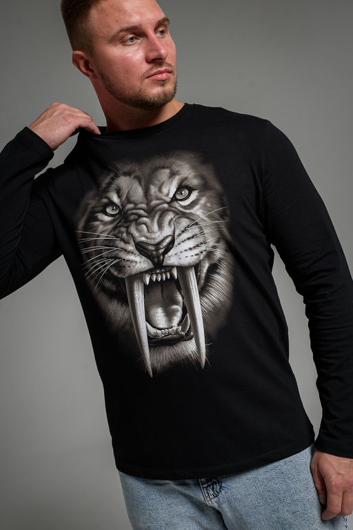 8514/1 Футболка с длинным рукавом мужская