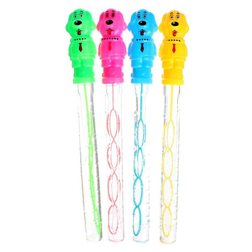 Цена за 24 шт. Мыльные пузыри Собачка МИКС - Funny toys фото 3