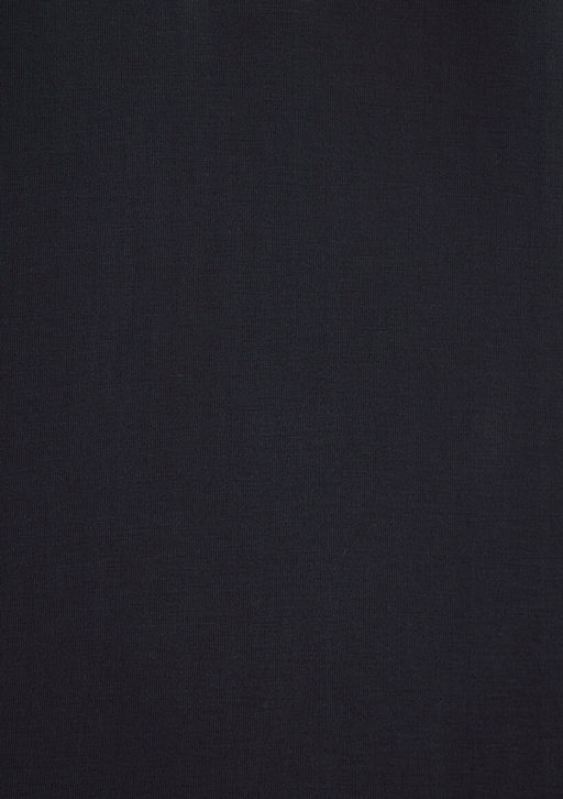 Lux Touch TENCEL TM V Yaka Siyah Tisort - Mavi фото 7