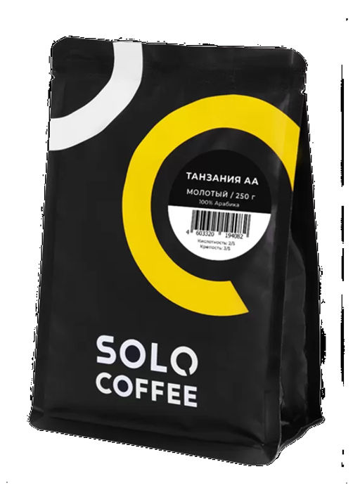 Кофе в зернах Solo Coffee Танзания (100% арабика), свежеобжаренный  фото 6
