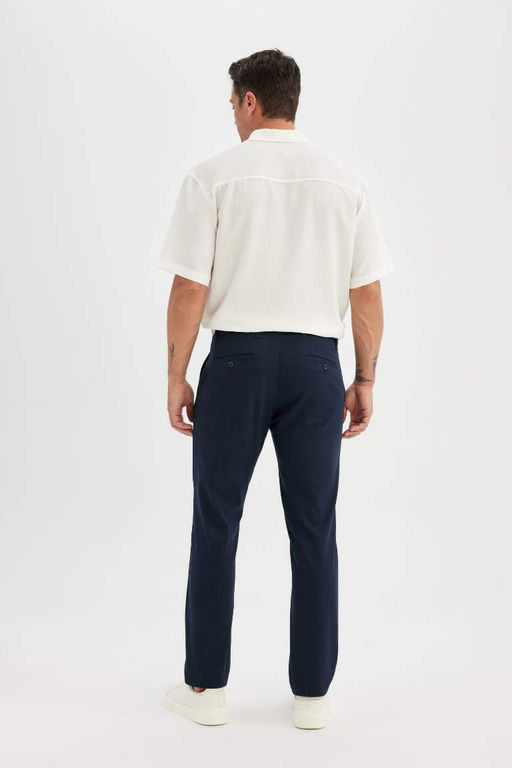 Брюки-чиносы из твила из парусины - Defacto фото 7