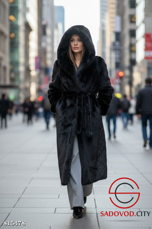 Эко шуба из искусственного меха - Bruno фото 2