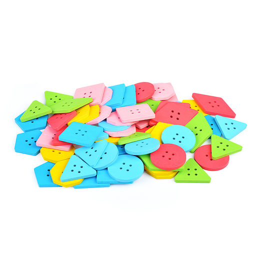 Шнуровка Яркие детали 40 предметов, в ящике - Щепочка фото 2