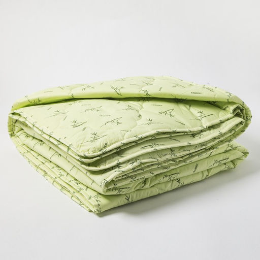 Одеяло всесезонное Адамас Бамбук, размер 200х220 5 см, 300гр/м2, чехол тик, цвет микс  фото 4