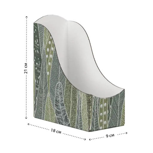 VAL BT-3VP-90 Лотки для бумаг верт., тетрадные, 21*18*9 см, набор 6 шт., BOTANIC, шт - Valiant фото 15