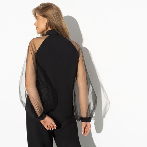 Блуза, Теория красоты (нуар) - Charutti фото 5