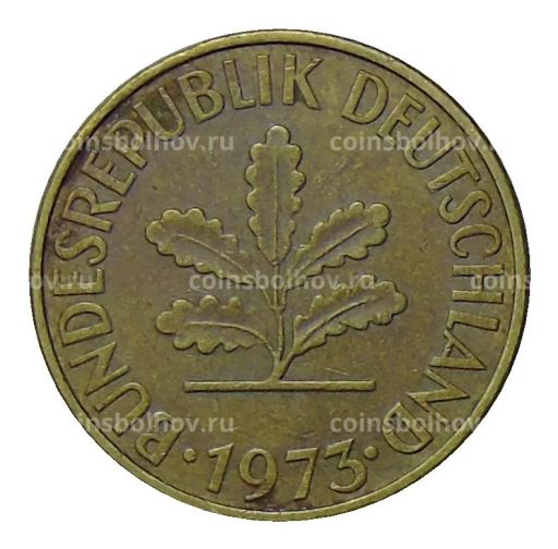 10 пфеннигов 1973 года F Германия