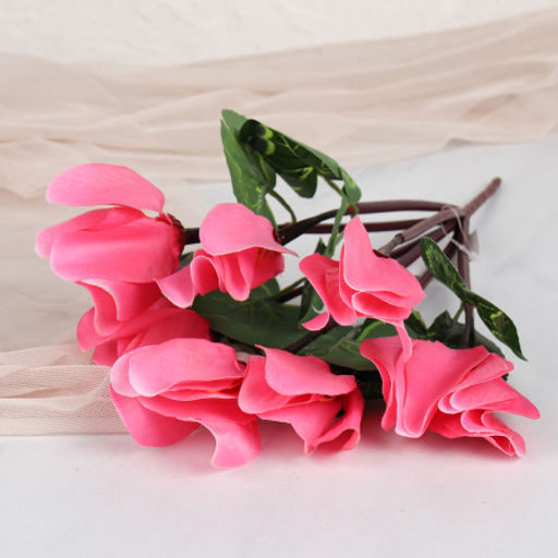 Цветок искусственный Цикломен / W367108 /уп 600/ - Галеонтрейд фото 6