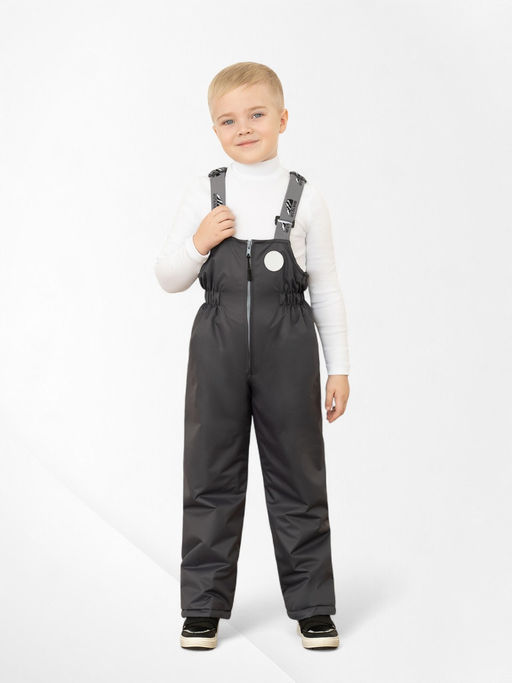 Полукомбинезон детский серый