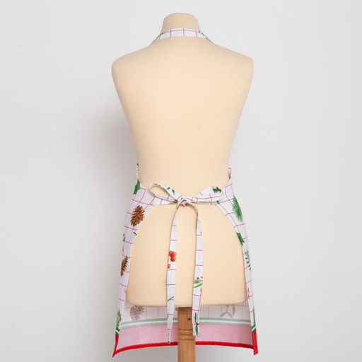 Фартук Доляна New Year 60х65см, 100% хлопок, рогожка 164 г/м2  фото 2