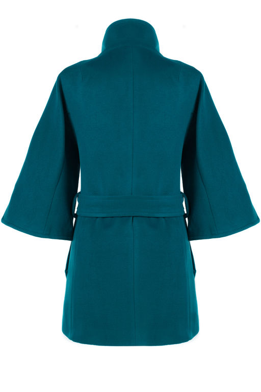 01-05664 Пальто женское демисезонное (пояс) - El podio фото 6