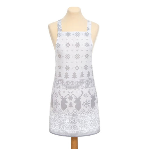 Фартук Рождественские Елочки 60х65 см, 100% хлопок, 164 г/м2 - Доляна фото 5