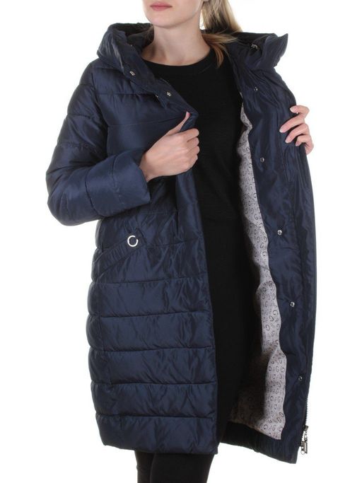 803 DK. BLUE Пальто зимнее облегченное Art Canary (150 гр. холлофайбер)