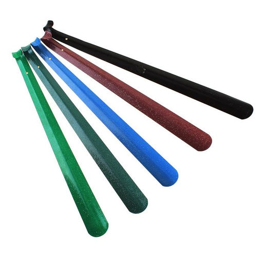 Цена за 3 шт. Ложка для обуви Solomon-De Luxe, 45 см, толщина 1.5 мм, металл, МИКС