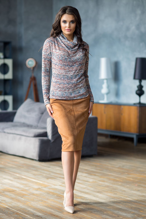 06-446 Джемпер - Guinda фото 5