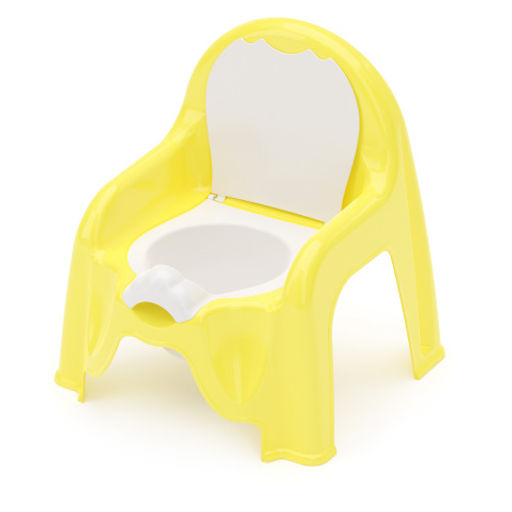 Горшок-стульчик (св.желтый) М1328