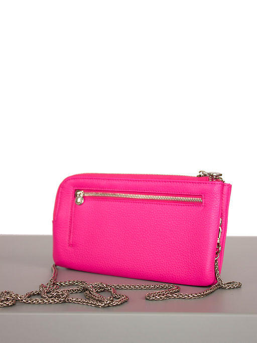 LACCOMA клатч LA-4082-фуксия натуральная кожа  фото 2