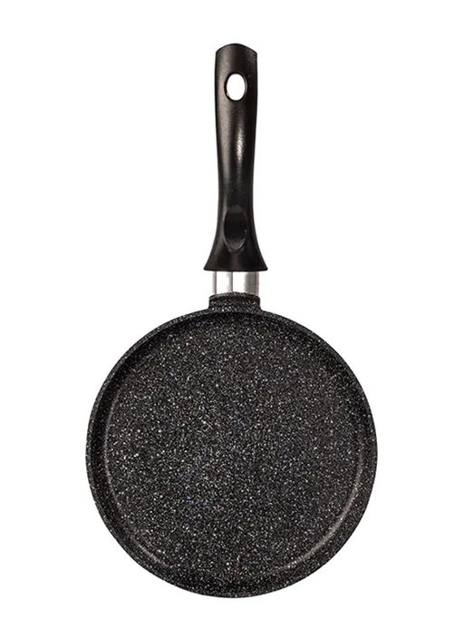 Сковорода блинная 200мм с ручкой, АП линия Granit (Black) сбггч200а - Kukmara фото 2