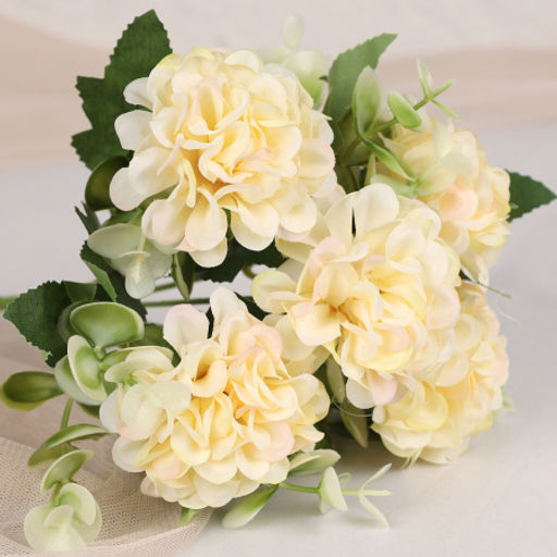 Цветок искусственный Гортензия 27 см / ZJ3179 /уп 2/1200/ - Галеонтрейд фото 11