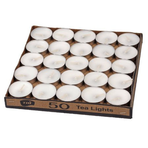 Свеча 50 штук набор Гильза время горения 1,5 ч / 2116W /уп 40/ - Галеонтрейд фото 2