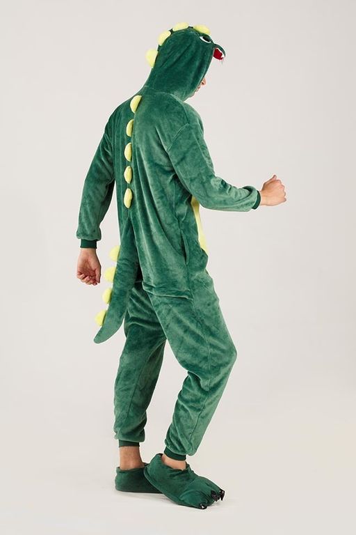 Пижама кигуруми Зеленый Динозавр