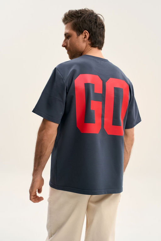 Футболка GO M1001N/30-03.176-182 графит - Pirs фото 2