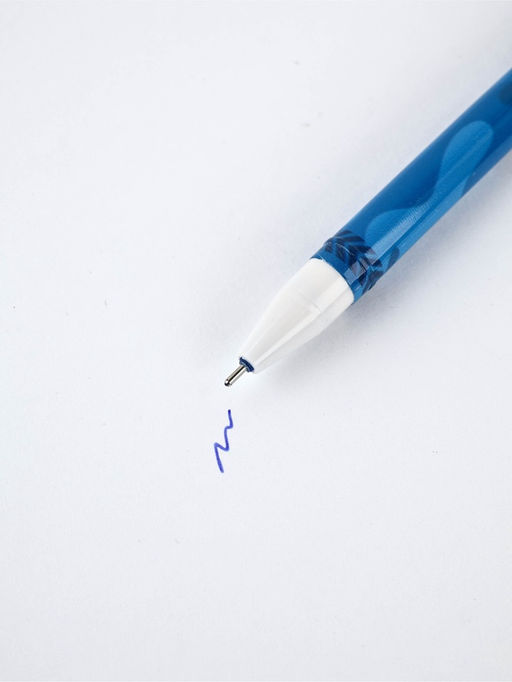 Цена за 10 шт. Ручка пластик пиши-стирай с колпачком С 23 февраля, синяя паста, гелевая, 0.5 мм - Artfox фото 4