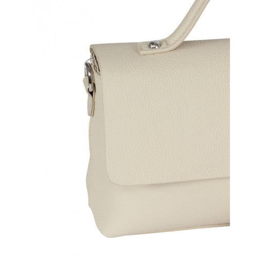 Сумка женская натуральная кожа GU 2066-99149, 1отд, плечевой ремень, молочный SALE 264145 - Adelia фото 9