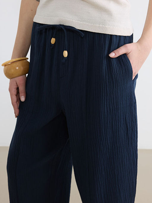 Beli Lastikli Kad?n Pantolon