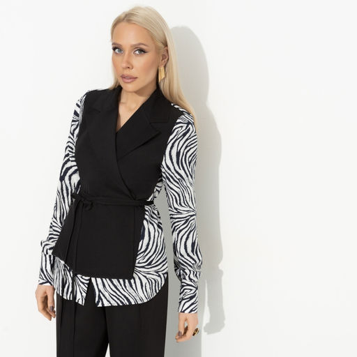 Рубашка с имитацией многослойности Собрание идей (new) - Charutti фото 2