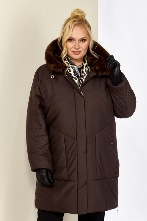 Куртка SHETTI 2208 шоколад